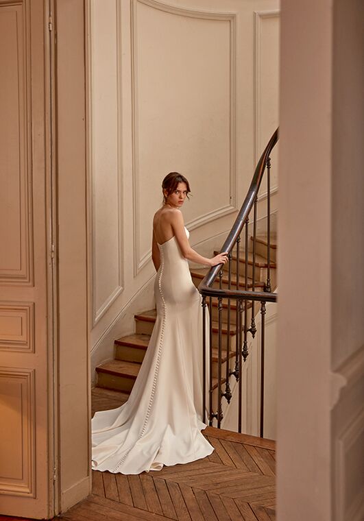 Adore by Justin Alexander 11372 Fit-and-Flare Wedding Dress - 3