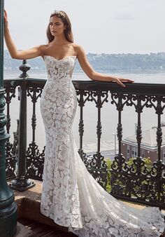 Calla Blanche 124108 Jill Sheath Wedding Dress