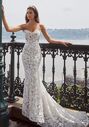 Calla Blanche 124108 Jill Sheath Wedding Dress - thumbnail - 1