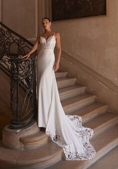 Moonlight Collection J6991 Mermaid and Trumpet Wedding Dress