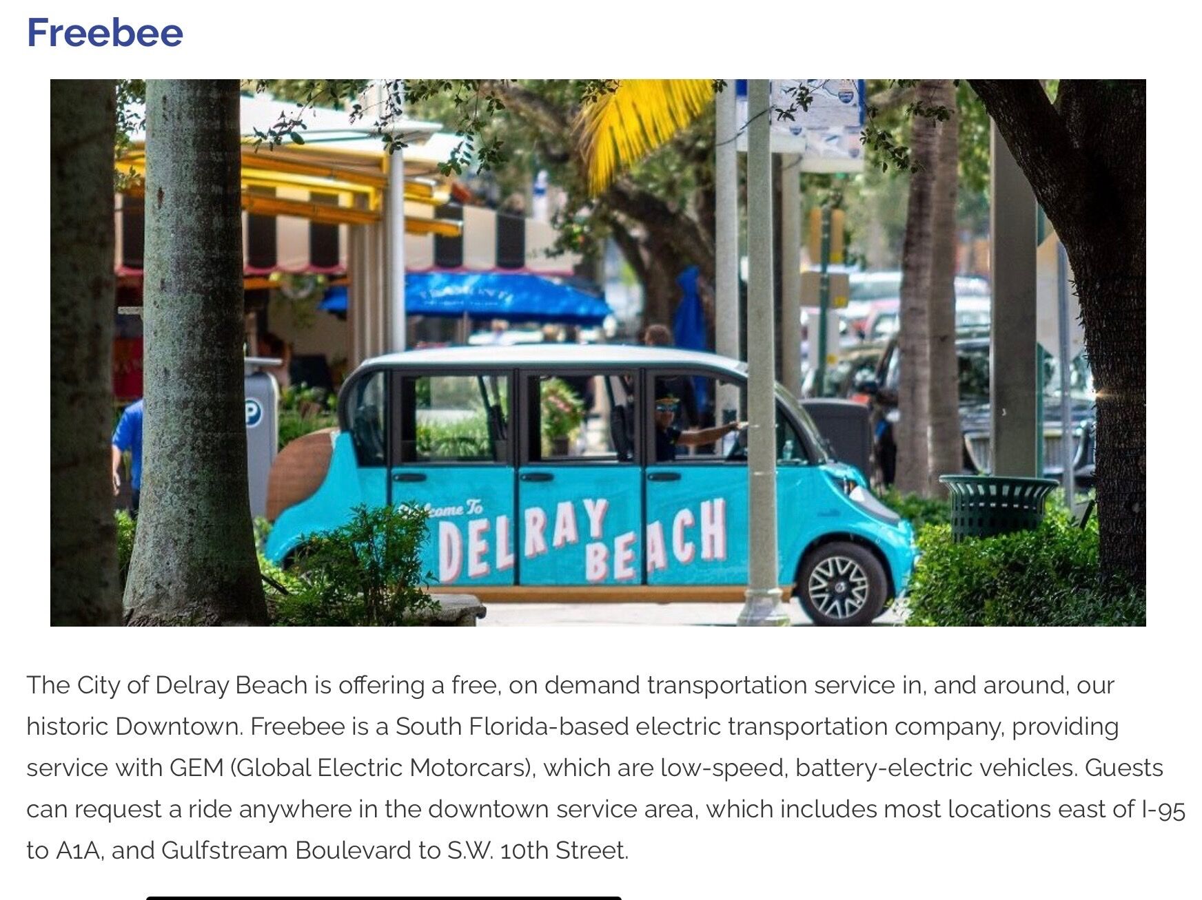 Picture of Freebee Ride