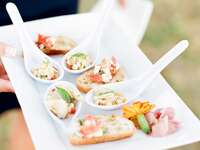 wedding reception appetizer ideas