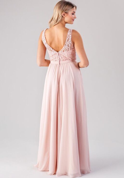 Kennedy Blue Betsy V-Neck Bridesmaid Dress - 2