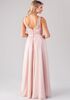 Kennedy Blue Betsy V-Neck Bridesmaid Dress - thumbnail - 2