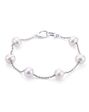 Kay Jewelers Cultured Pearl Bracelet Sterling Silver 7.5" Wedding Bracelets photo - thumbnail - 1