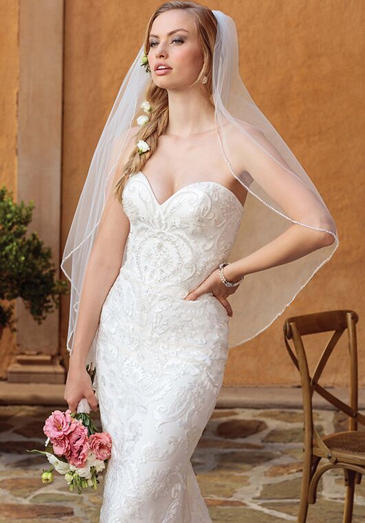 Casablanca Bridal 2326 Darby Mermaid Wedding Dress - 4