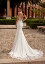 Val Stefani Amada Mermaid and Trumpet Wedding Dress - thumbnail - 2
