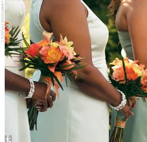 The Bridesmaid Bouquets
