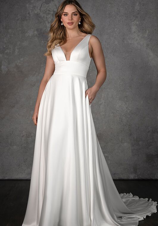 Essense of Australia D4359 A-Line Wedding Dress - 3