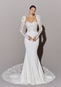 Justin Alexander Signature Zion Fit-and-Flare Wedding Dress - thumbnail - 1