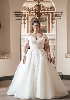 Bridgerton Wedding BR1011 Ball Gown Wedding Dress