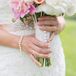 Vintage Heirloom Bridal Bouquet Wrap