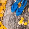 An Organic Yellow and Blue Fall Wedding at Vail Cascade Resort & Spa in Vail, Colorado