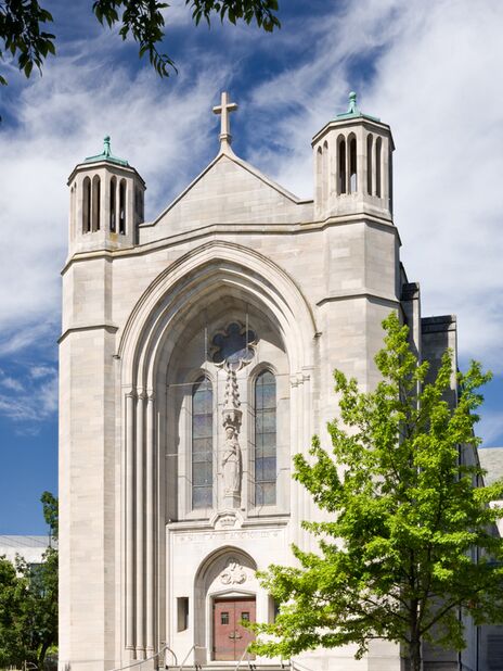 Picture of St. Ann Catholic Church Parking