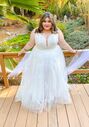 Stella York 7177 plus A-Line Wedding Dress - thumbnail - 2