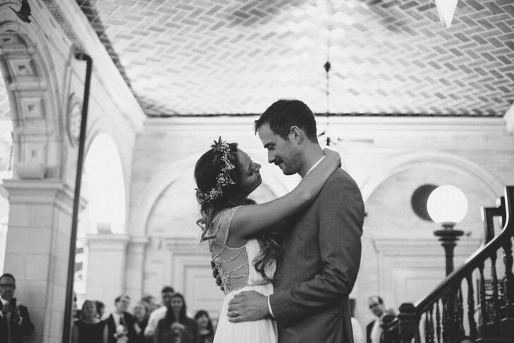 Dana and Ronan First Dance in Boathouse in Prospect Park