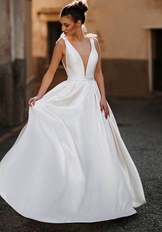 Abella Molly Ball Gown Wedding Dress - 3