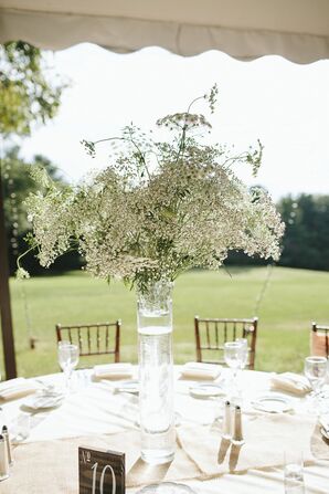 Baby's Breath Centerpieces