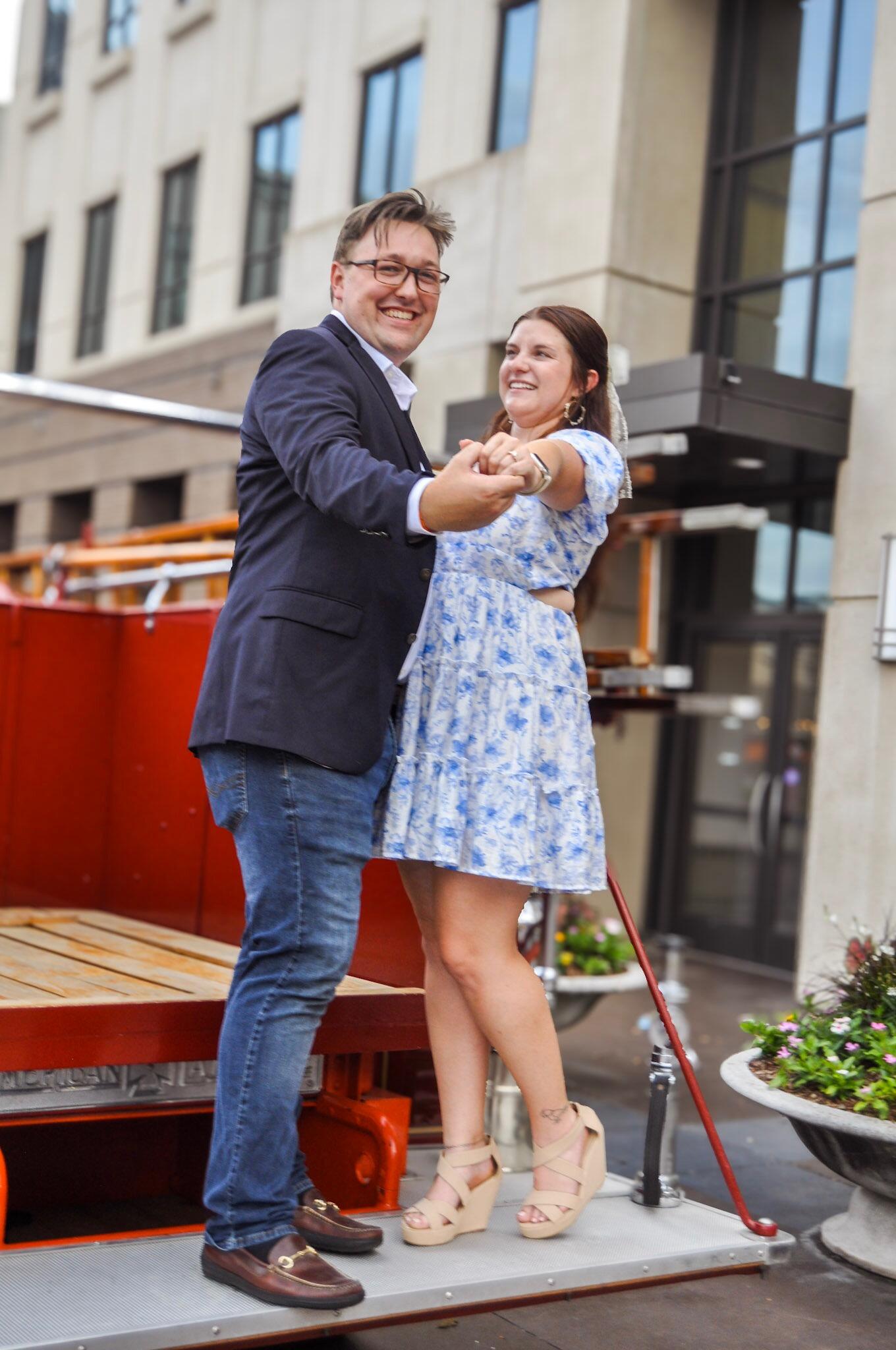 Preston and Lexi got engaged! 