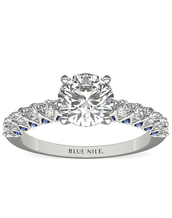 Blue Nile Round Cut Engagement Ring - 1