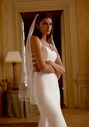 Justin Alexander Josie Fit-and-Flare Wedding Dress - thumbnail - 4