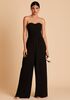 Birdy Grey Gigi Convertible Jumpsuit in Chiffon Black Sweetheart Bridesmaid Dress - thumbnail - 2