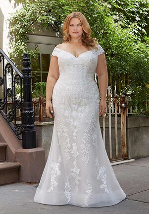Morilee by Madeline Gardner Heidi, 3372 Fit-and-Flare Wedding Dress