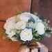 Ivory Rose and Eucalyptus Bouquet