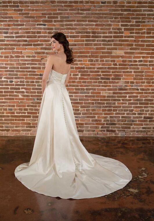 Essense of Australia D3794 A-Line Wedding Dress - 2