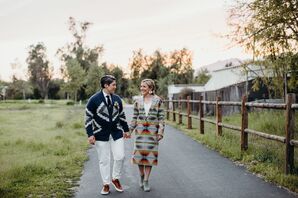 Bohemian Couple at Caravan Outpost in Ojai, California