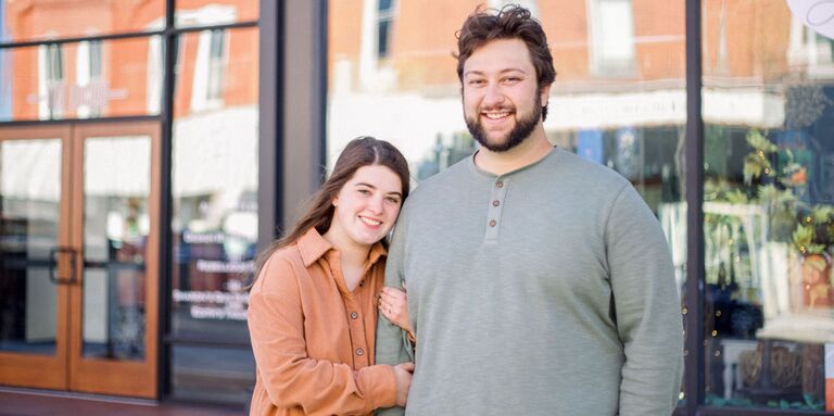Alexandria & Caleb Home Page Banner
