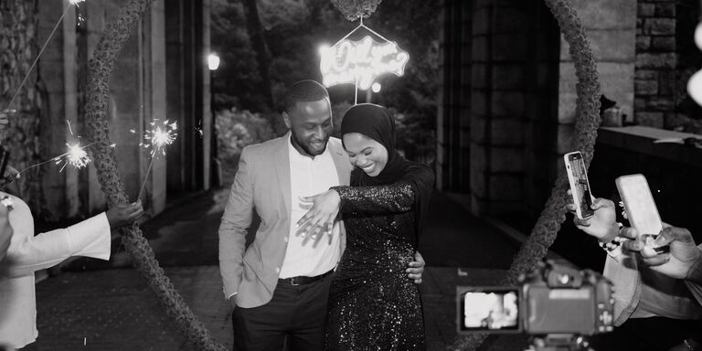 Aicha & Mohamed Home Page Banner