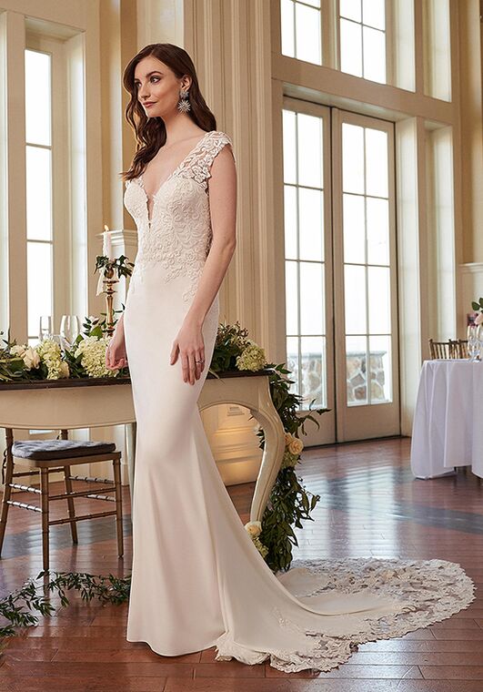Sincerity Bridal 44297 Fit-and-Flare Wedding Dress - 2