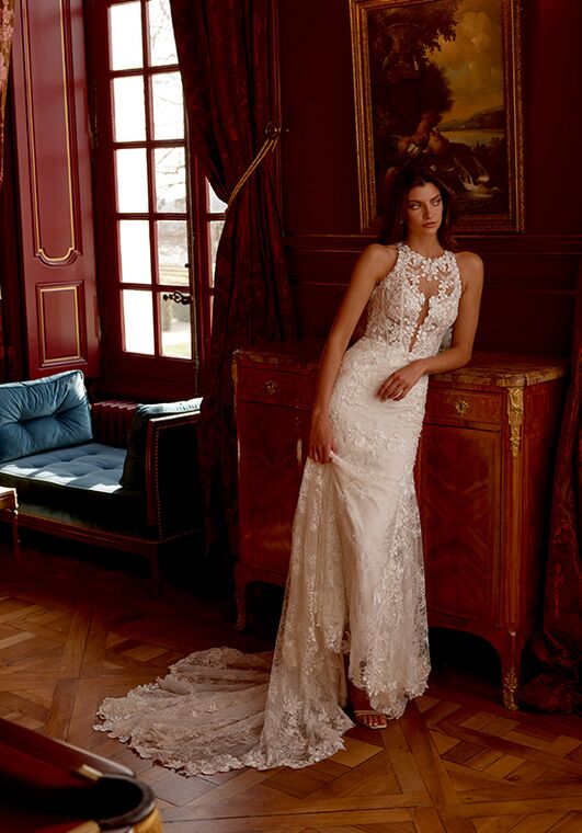 Justin Alexander Jada Fit-and-Flare Wedding Dress - 4