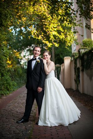 Classic A-Line Watters Reception Dress