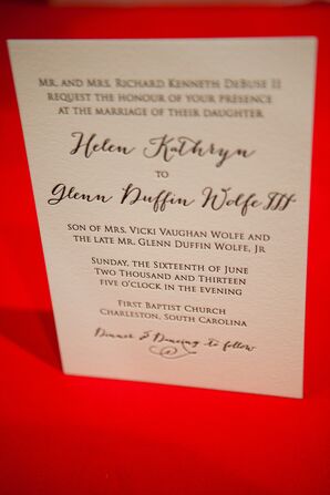 Classic Ivory Wedding Invitations