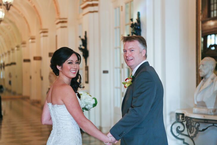 Couple Shot at Wedding Venue