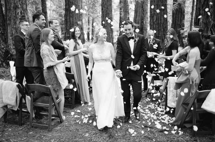 Recessional Rose Petal Toss