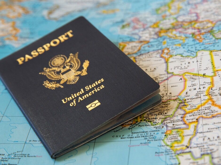Picture of Travel Documents & Currency:
