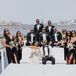 Wedding Party on Boat on Hudson River Ferry