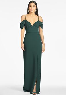 Sachin & Babi Brittany Gown - Emerald Sweetheart Bridesmaid Dress
