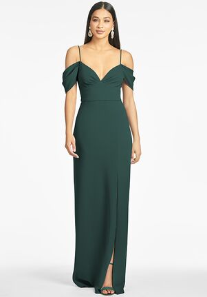 Sachin & Babi Brittany Gown - Emerald Sweetheart Bridesmaid Dress
