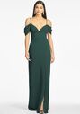 Sachin & Babi Brittany Gown - Emerald Sweetheart Bridesmaid Dress - thumbnail - 1