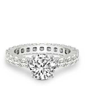 Friendly Diamonds Glamorous Princess, Asscher, Cushion, Emerald, Heart, Marquise, Pear, Radiant, Round, Oval Cut Engagement Ring
