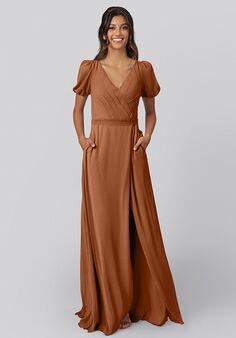 Kennedy Blue Stephanie V-Neck Bridesmaid Dress