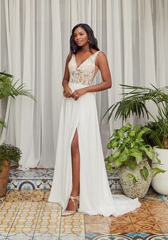 Beloved by Casablanca Bridal BL355 Maribel A-Line Wedding Dress