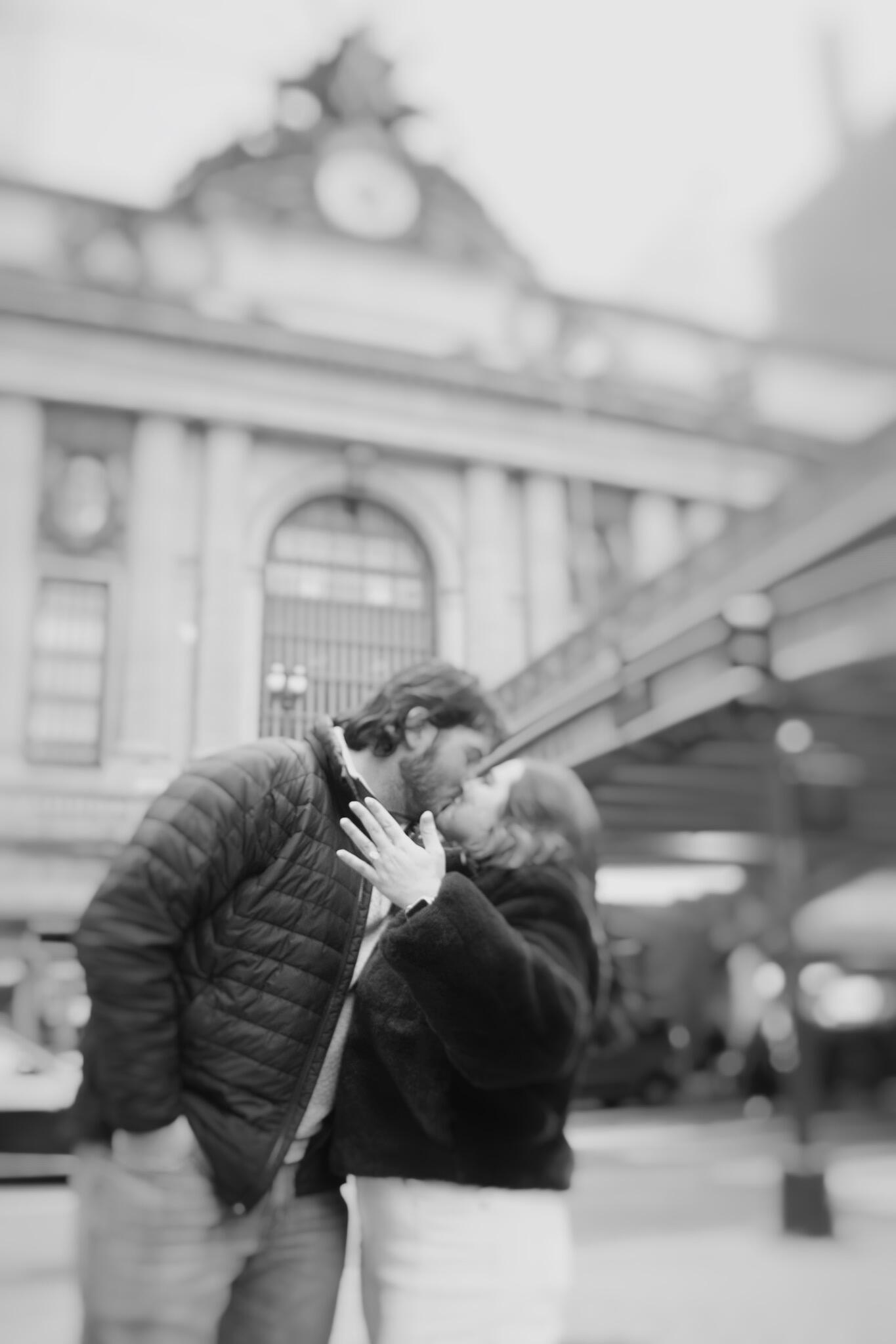 Maddox proposed at Grand Central Station in New York City! 
