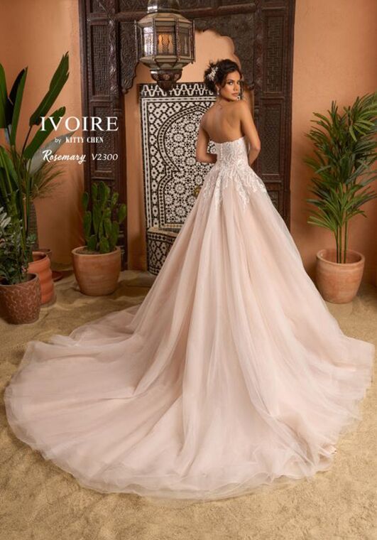 IVOIRE by KITTY CHEN ROSEMARY, V2300 Ball Gown Wedding Dress - 2