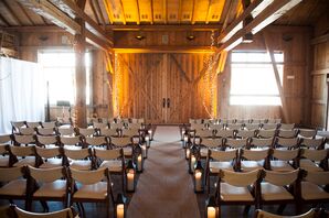 A Rustic, Indoor Reception at Devil’s Thumb Ranch