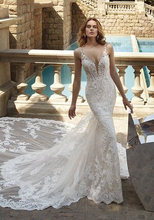 Demetrios 1150 Sheath Wedding Dress